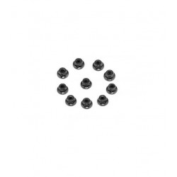 NUT NYLOCK M3 FLANGED (10U)
