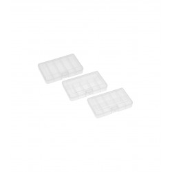 CAJA PLASTICO PEQUEÑA 3 UNDS.