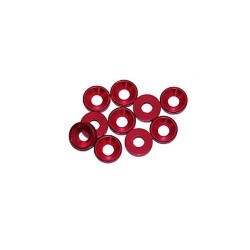 ARANDELA ALUMINIO 3MM ROJA...