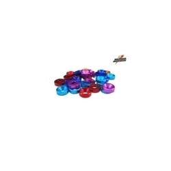 ARANDELA 4m/m (10Pcs)(MORADA.)